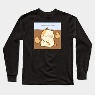 Muffin cat potato Long Sleeve T-Shirt